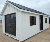 12X24 With Board & Batten Siding ** Roofline - 7/12 Classic Gable** Located in Cannon Falls Minnesota